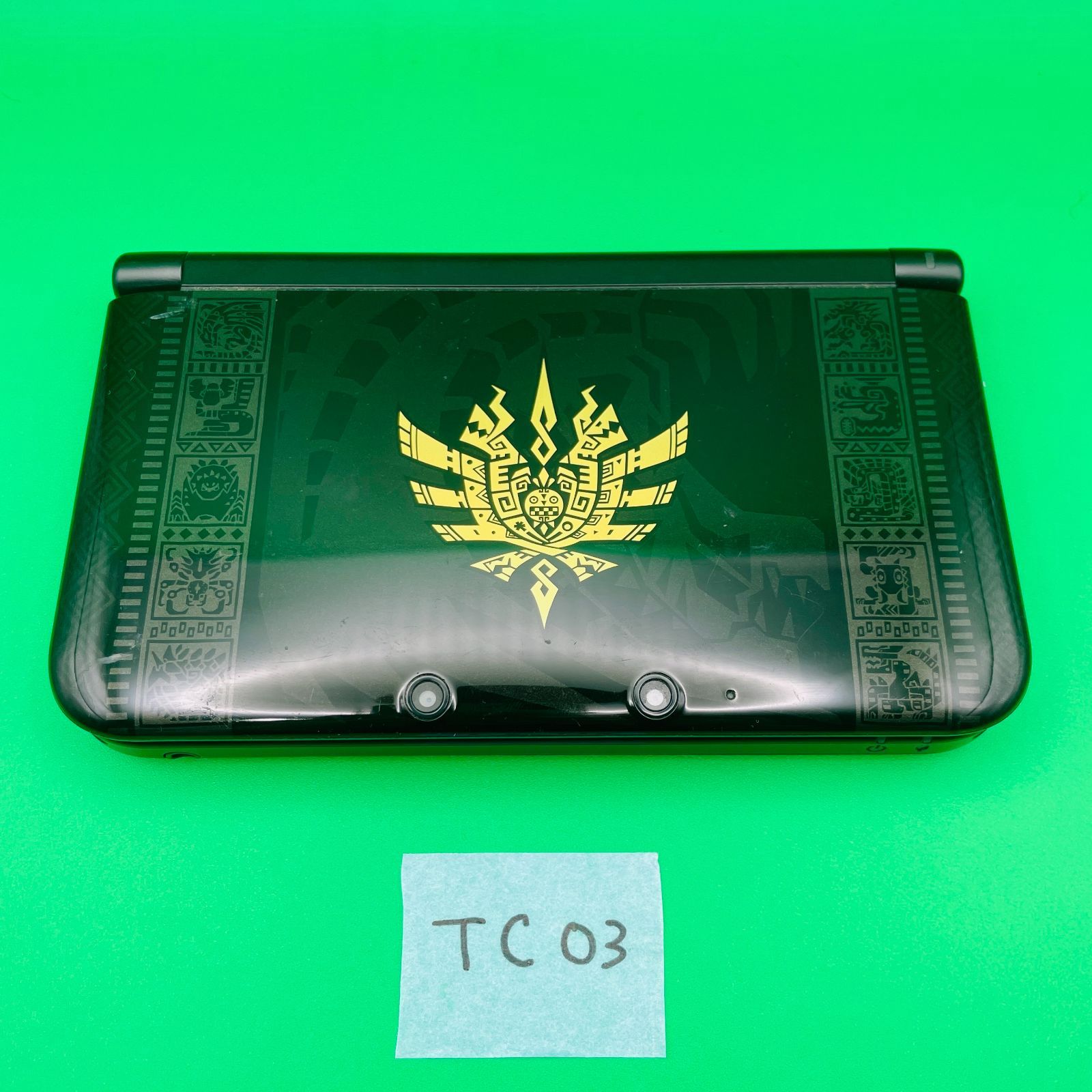 TC03【通電動作OK】ニンテンドー 3DS LL モンスターハンター4