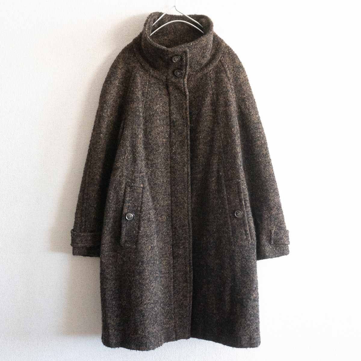 美品】 MAX MARA WEEKEND【ミックス ツイード コート】42 ウール