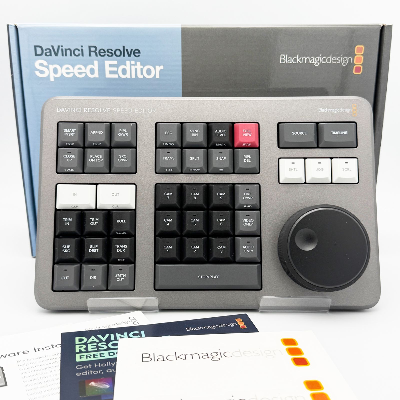 Blackmagic Design ブラックマジック デザイン DaVinci Resolve Speed Editor 動画編集 ソフト付属なし