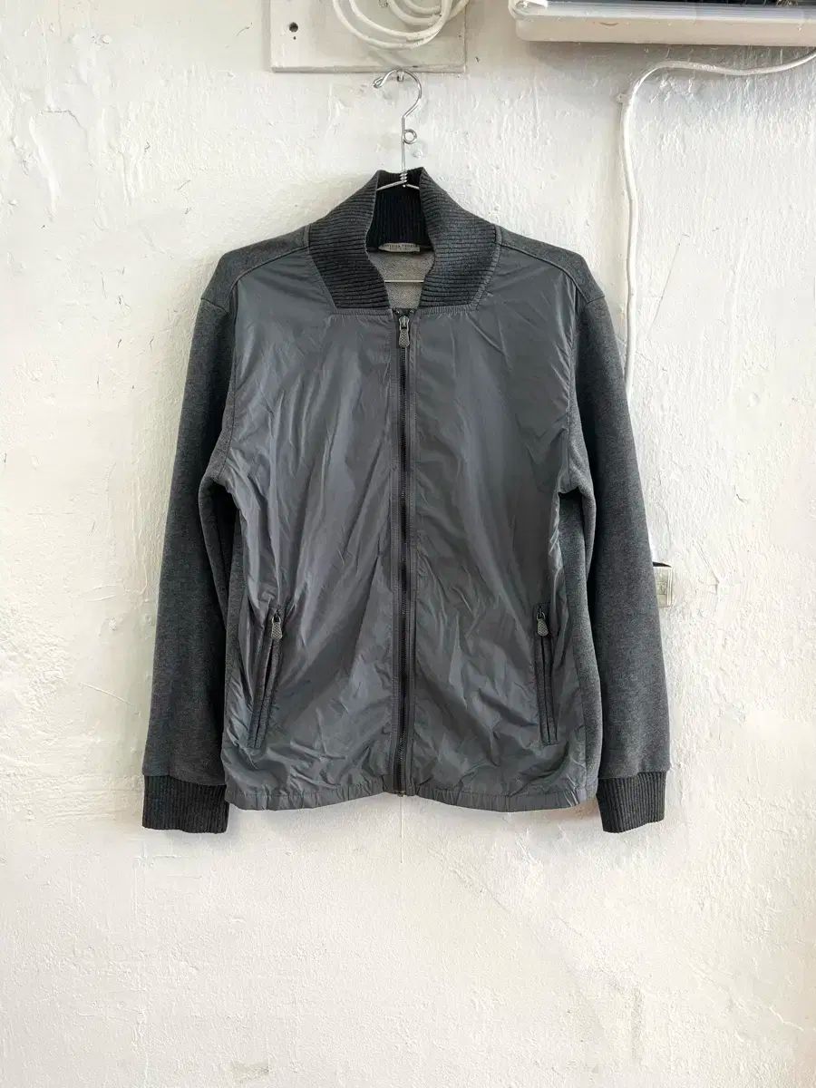 BOTTEGA VENETA ボッテガ ヴェネタ ナイロン コットン ジップアップ