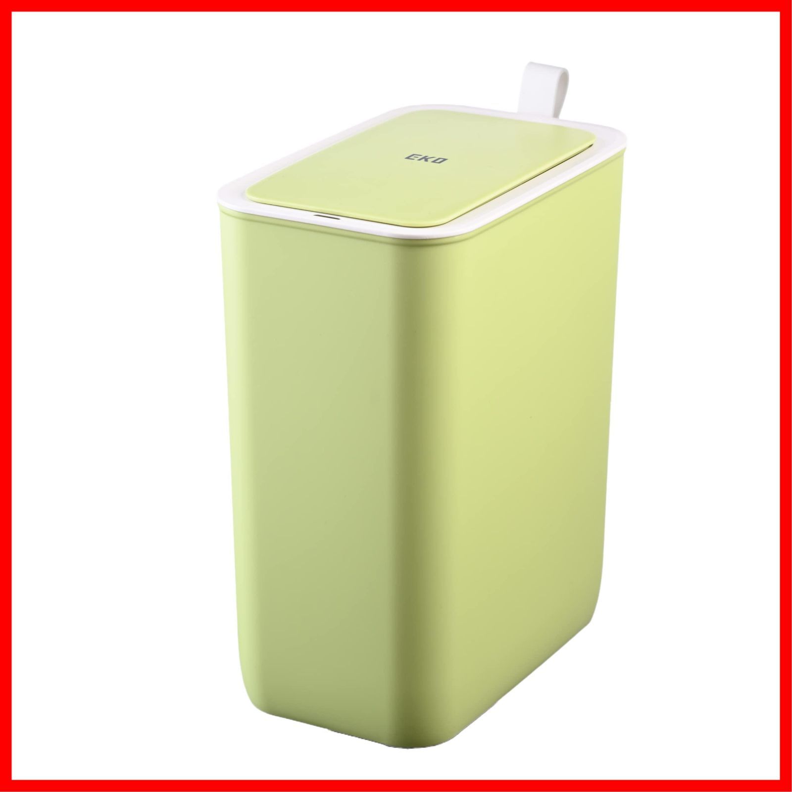 新着商品 ふた付き 8L ライム インナーボックス無し センサービン モランディスマート 自動開閉 EK6287P-8L-LI ゴミ箱 EKO
