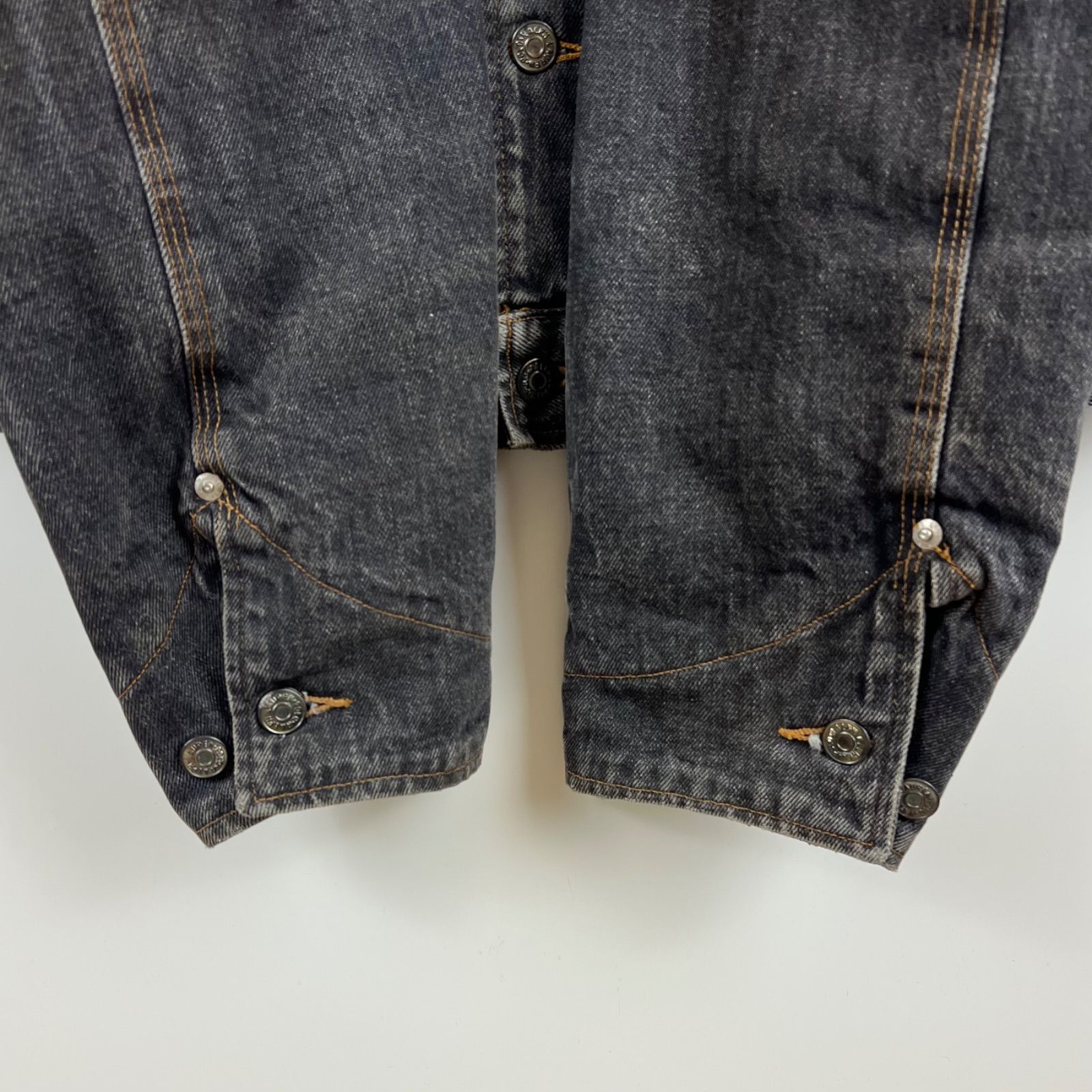 スペシャル 80’s USA製 RalphLauren ブラックデニムジャケット POLO RALPH LAUREN 80s USA special Dendril black denim jacket