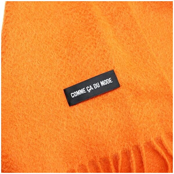 コムサデモード マフラー オレンジ 無地 180 45cm 中古 Aランク COMME CA DE MODE レディース コムサデモード マフラー オレンジ 無地 180 45cm 中古 Aランク - メルカリ