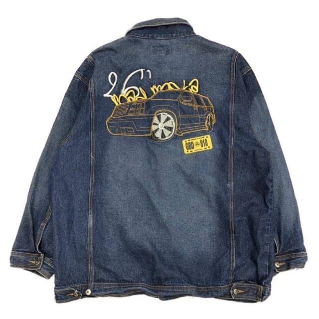 販売 【HIPHOPデニムジャケット】 デニムジャケットを使った「ラッパー