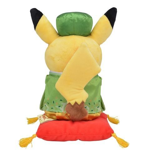 はんなりお茶会ごっこ　ピカチュウ ぬいぐるみ　オスメス　2個　セット ポケモンセンター京都限定 はんなりお茶会ごっこ ピカチュウ