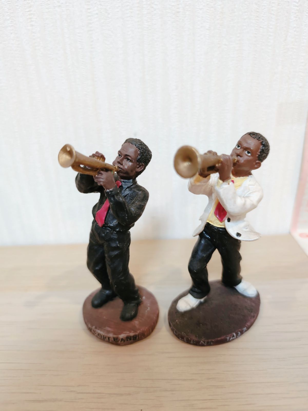 Jazz 黒人フィギュア ソウルバンド ジャズバンドフィギュア 4個