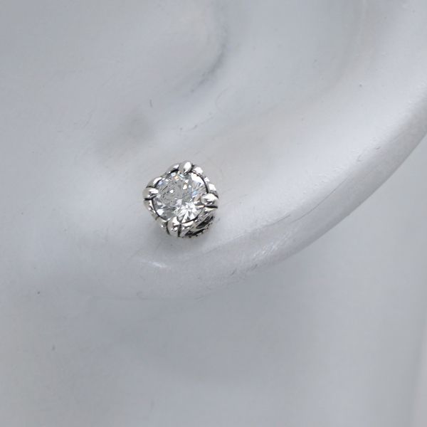 ライオンハート ピアス（片耳）シルバー925 1EA158B0CL 楽天市場】ライオンハート レオ シャープ クロッシングピアス