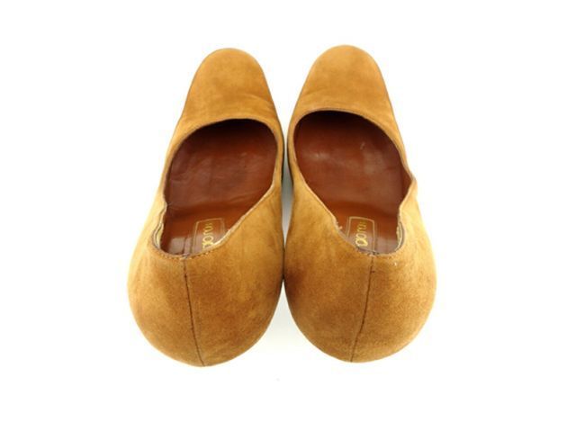 セルジオロッシ パンプス シューズ 靴 #37ハーフ ブラウン スエード