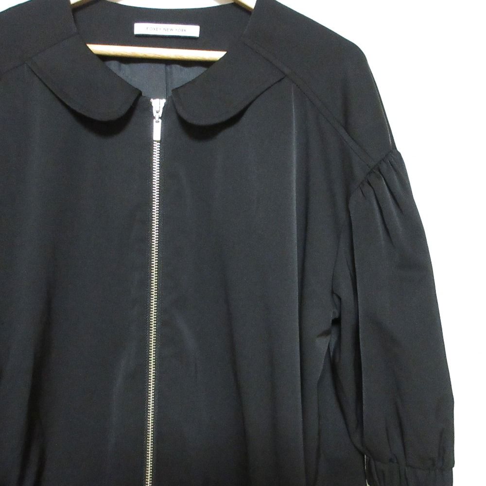 良品 FOXEY NEW YORK フォクシーニューヨーク ギャザースリーブ