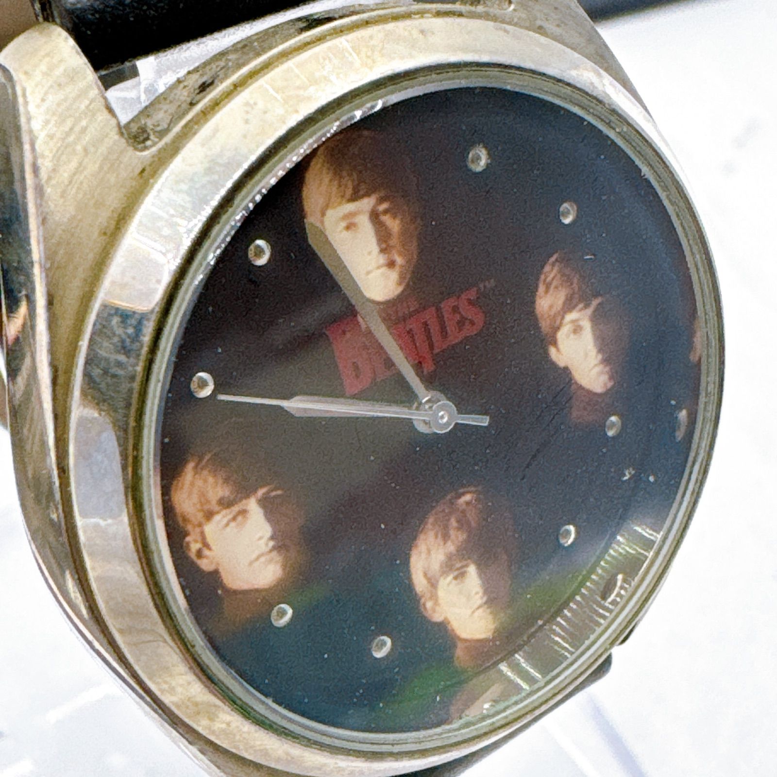 FOSSIL フォッシル THE BEATLES ビートルズ 限定腕時計 動作品 LI-1439 
