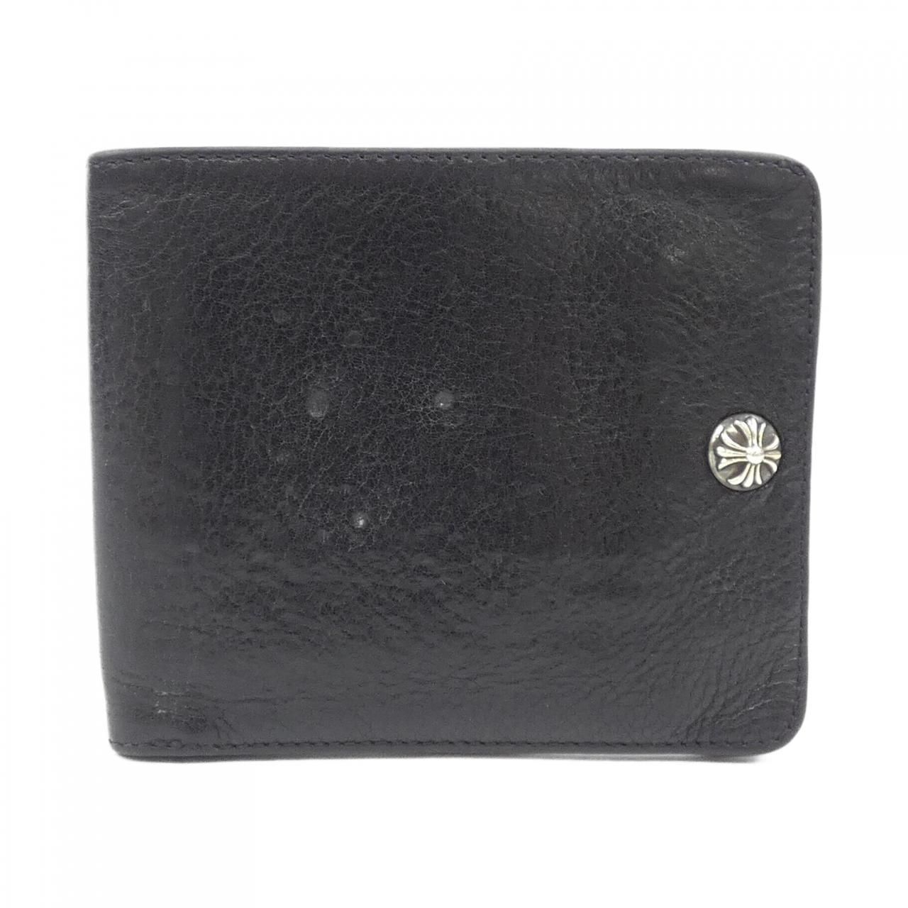 クロムハーツ3フォールドウォレットセメタリークロスパッチブラック クロムハーツ3フォールドウォレットセメタリークロスパッチブラック