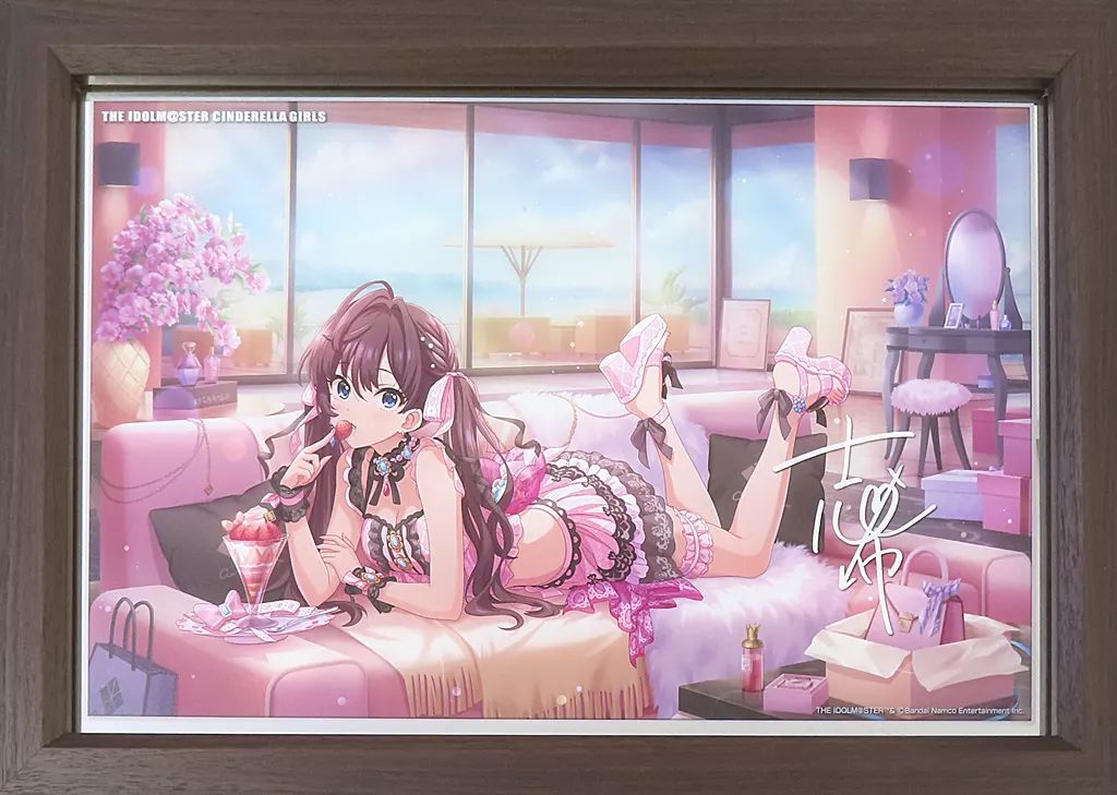 雑貨 一ノ瀬志希 パーソナルパブミラー 茶枠ver. アイドルマスター シンデレラガールズ