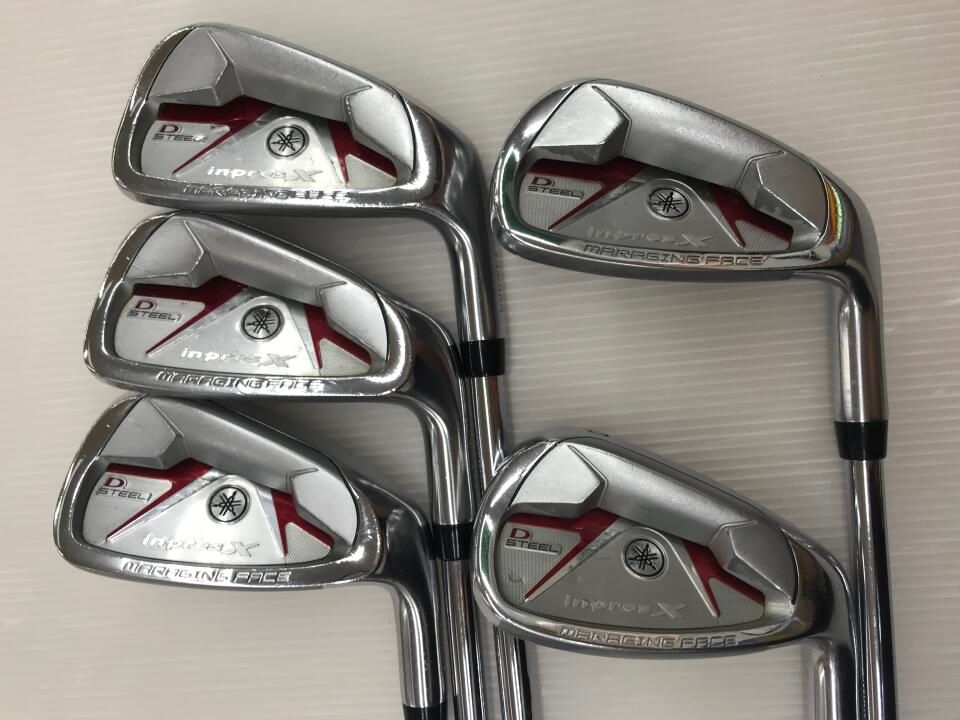 ヤマハ インプレスX Dスチール R 8本 メンズゴルフアイアンセット