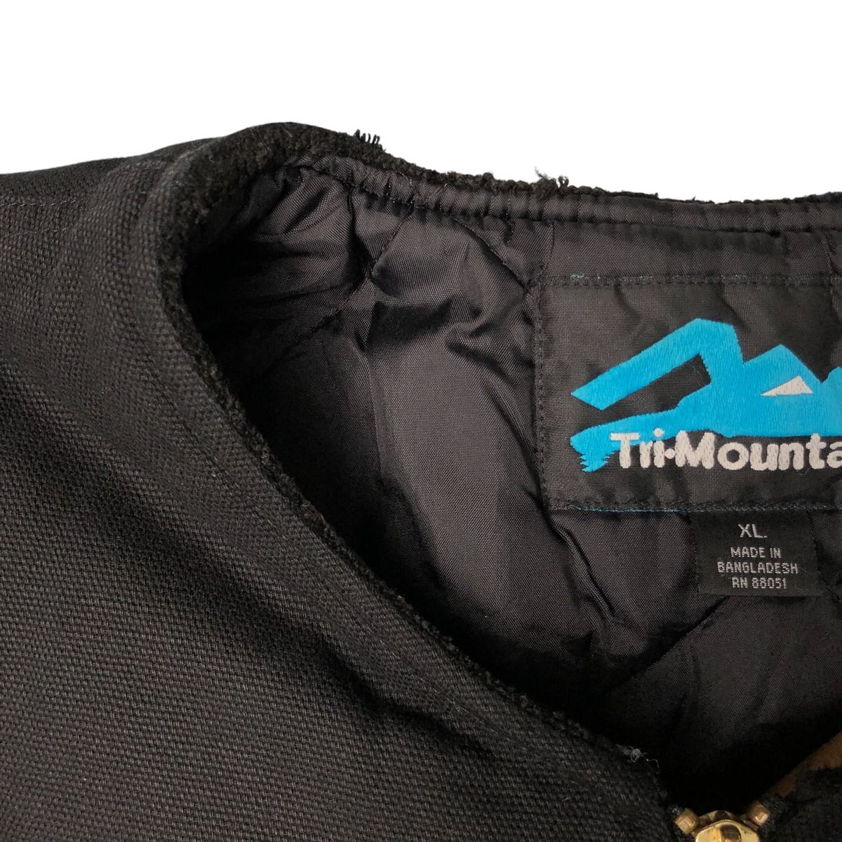 古着 90年代 Tri-Mountain DART 中綿入り ダックベスト メンズXL