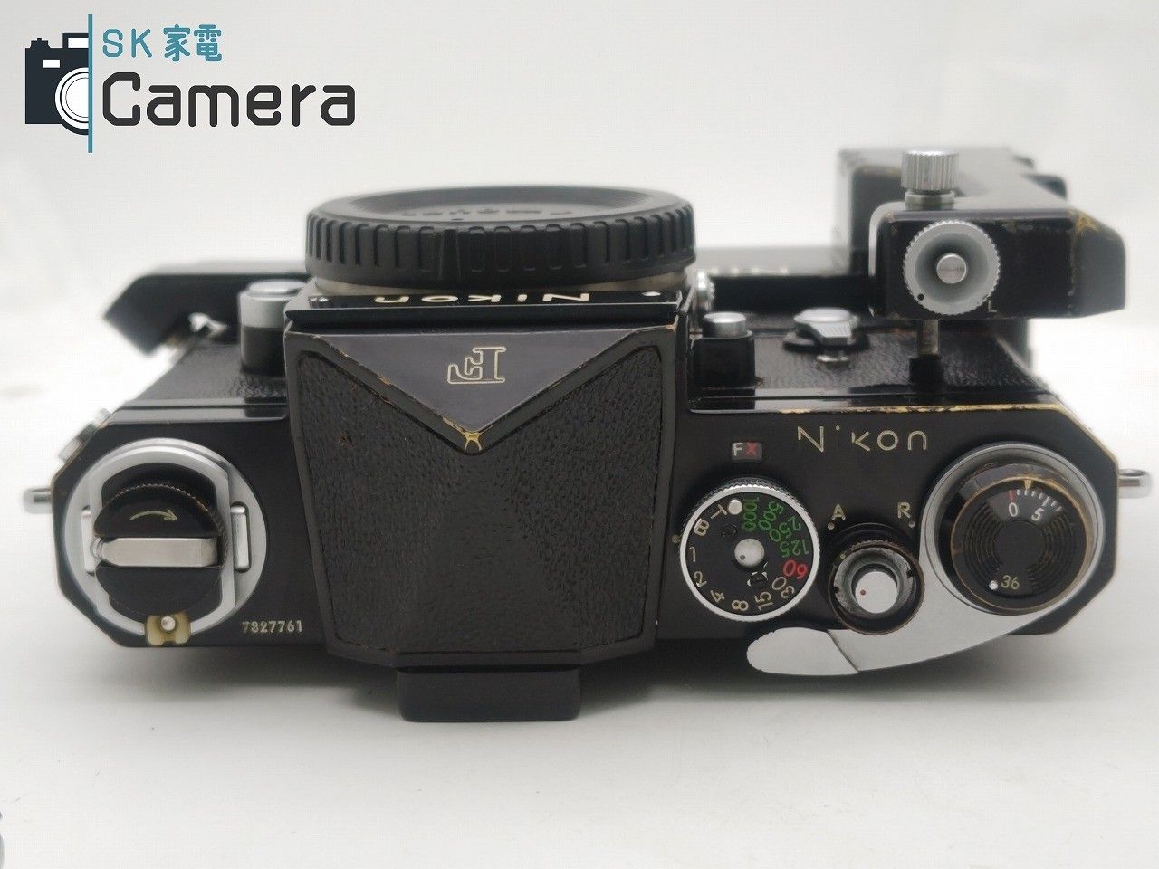 中古】 Nikon F アイレベル ブラック + F-36 モータードライブ 2024年8月 キィートスさんにてオーバーホール済 ニコン 良品 -  メルカリ