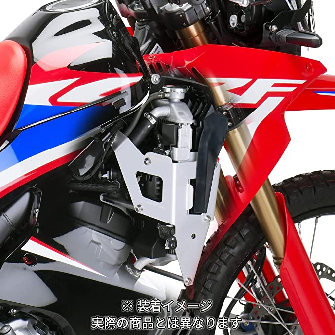 ZETA ラジエターガード HONDA CRF250L RALLY S 2021年式(MD47) アルミ