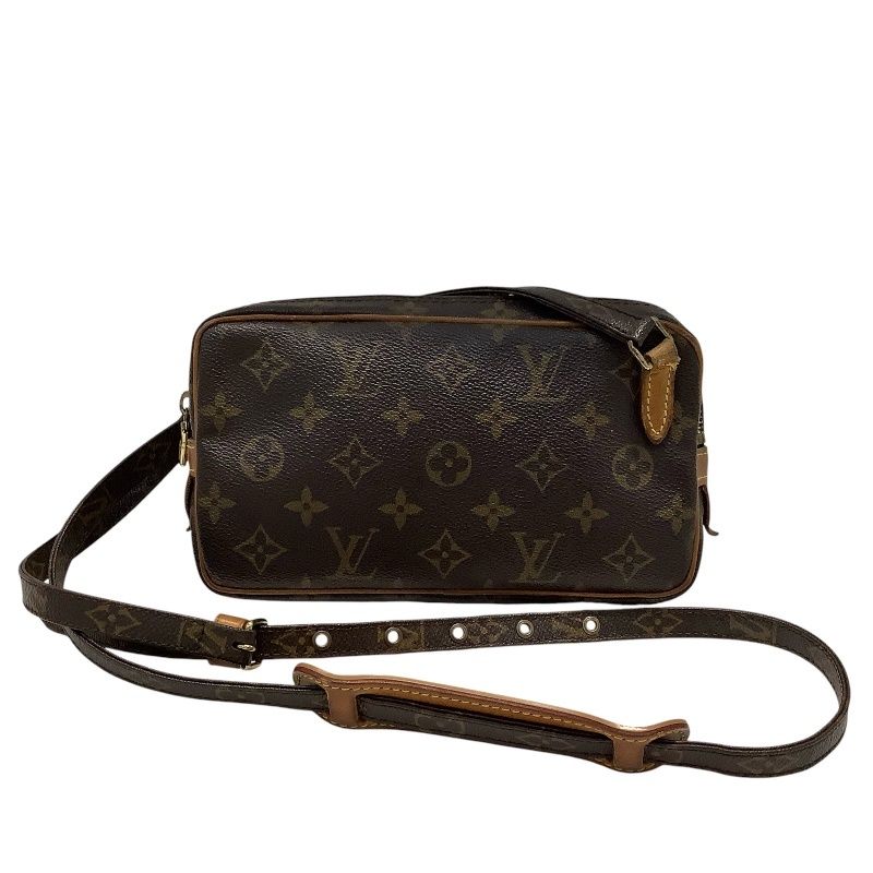 ルイ ヴィトン LOUISVUITTON マルリー バンドリエール M61730 ミニショルダー 斜め掛け モノグラム SL0021 KB-9534