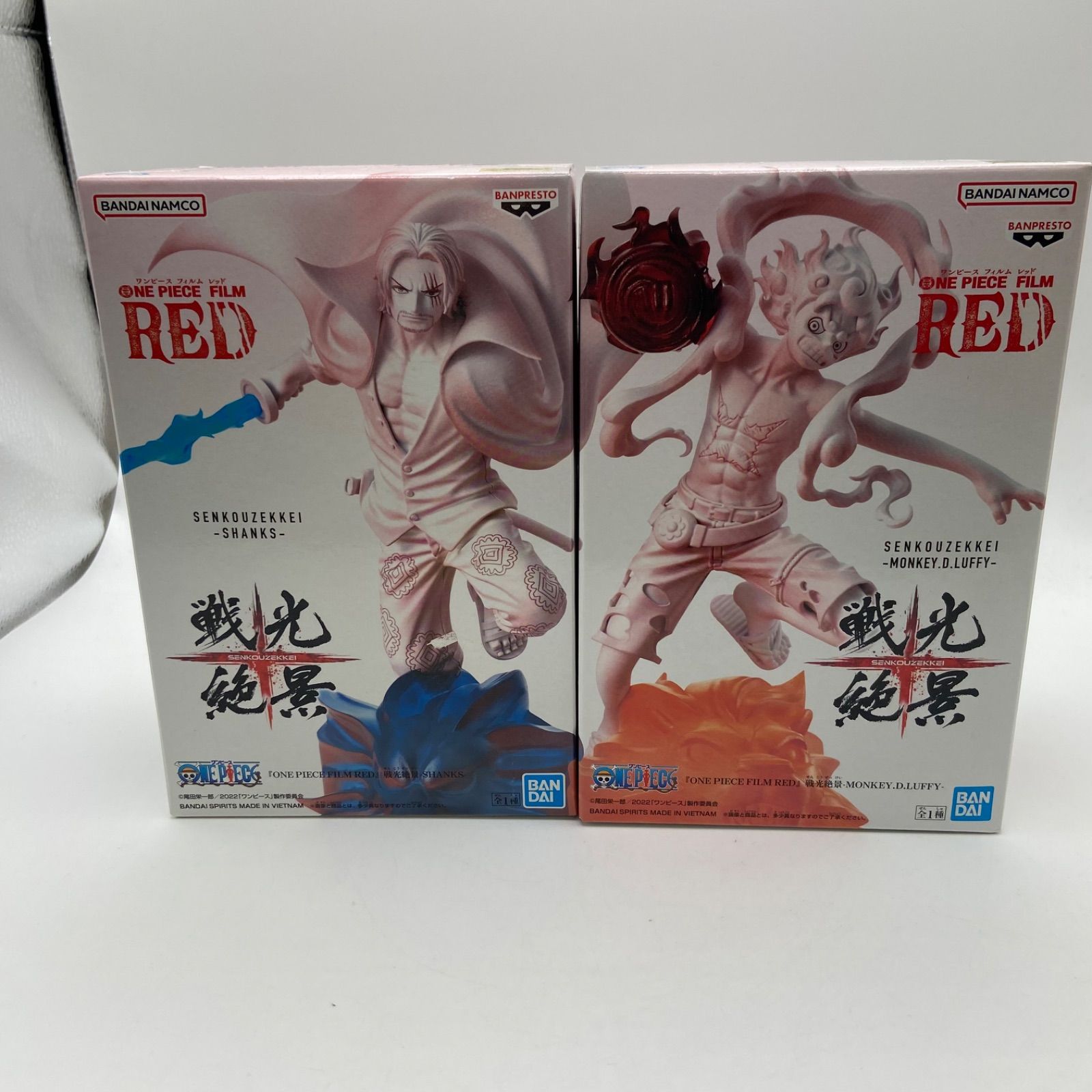 ワンピース　戦光絶景　MANHOOD　フィギュア　まとめ売り　バンダイ BANPRESTO ワンピース 戦光絶景 2体セット トラファルガー・ロー