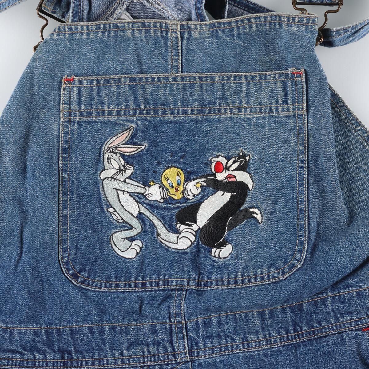 古着 ビッグサイズ ルーニーテューンズ LOONEY TUNES デニム 