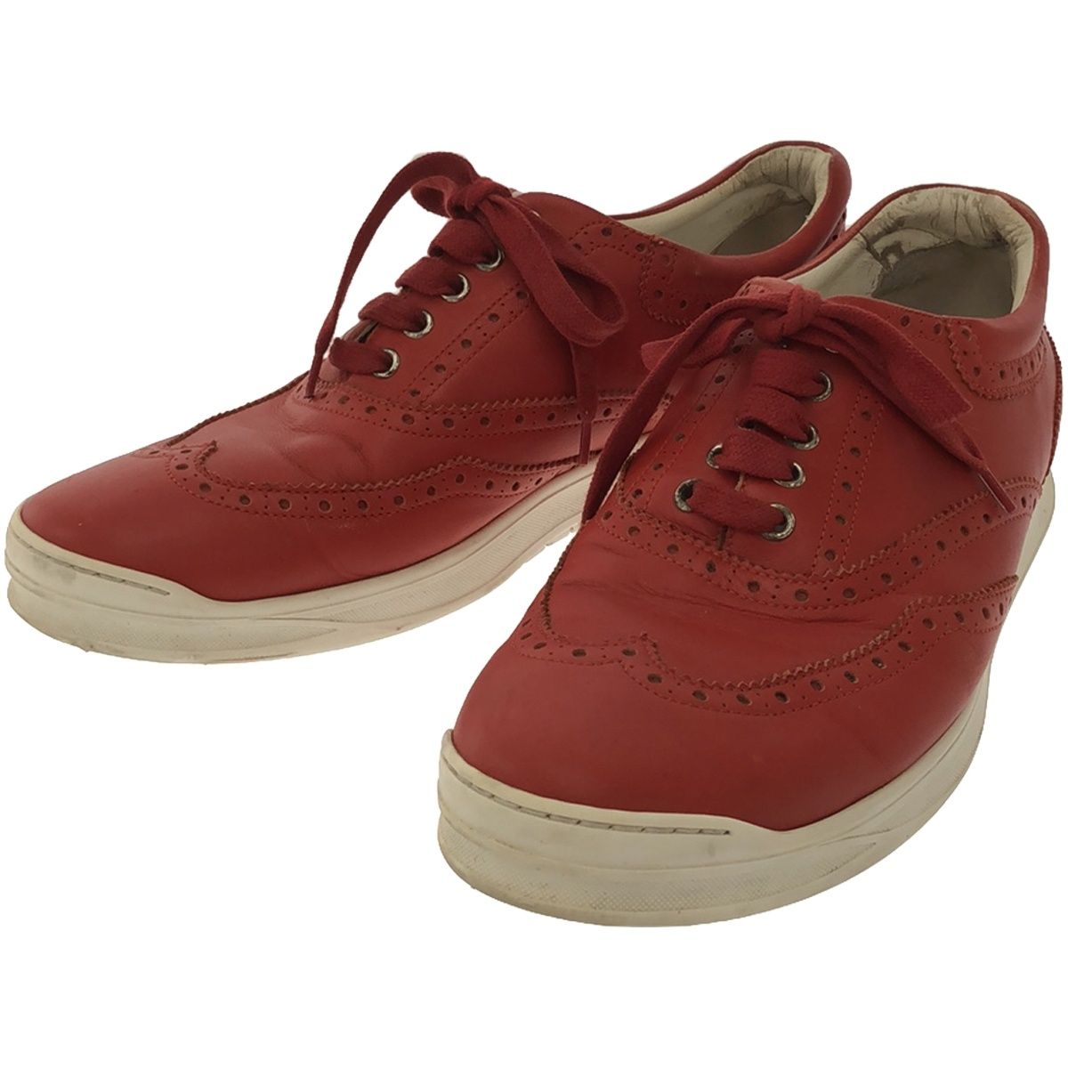 Dior HOMME ディオールオム 14SS ウィングチップレザースニーカー 