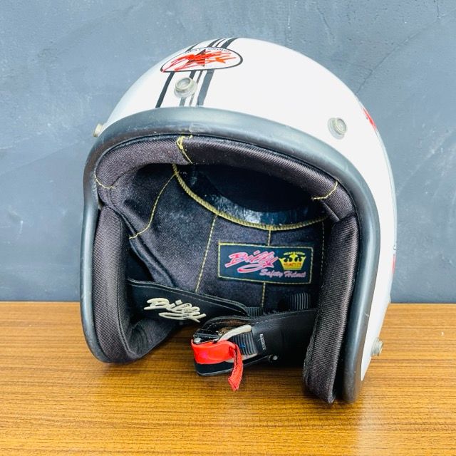 ジェットヘルメット 【中古】BILLY HELMET ホワイト 57-60cm バイク オートバイ PSCマーク有り / 93000