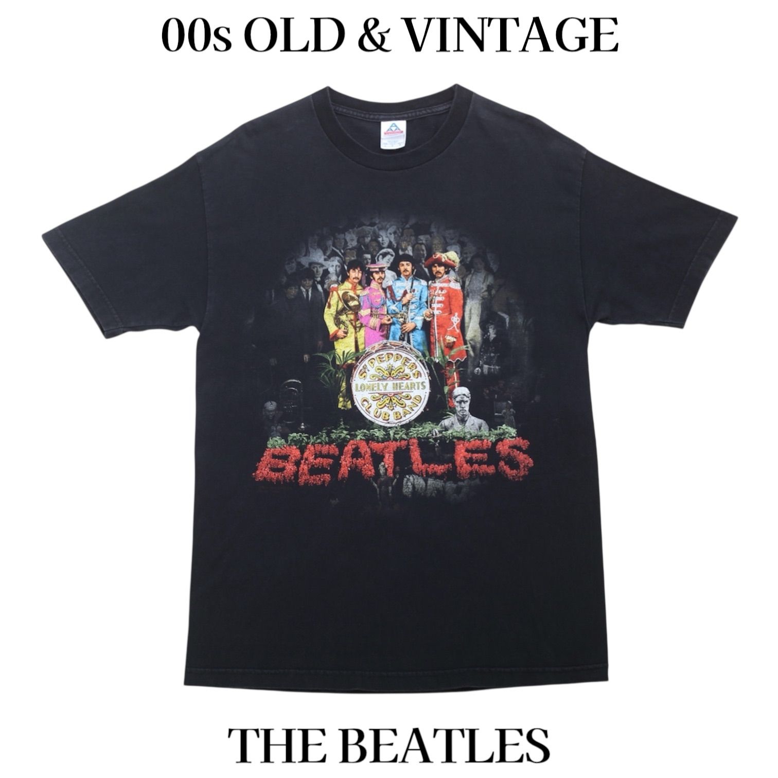 古着 00s ザ ビートルズ Tシャツ ブラック L 当時物 ヴィンテージ 