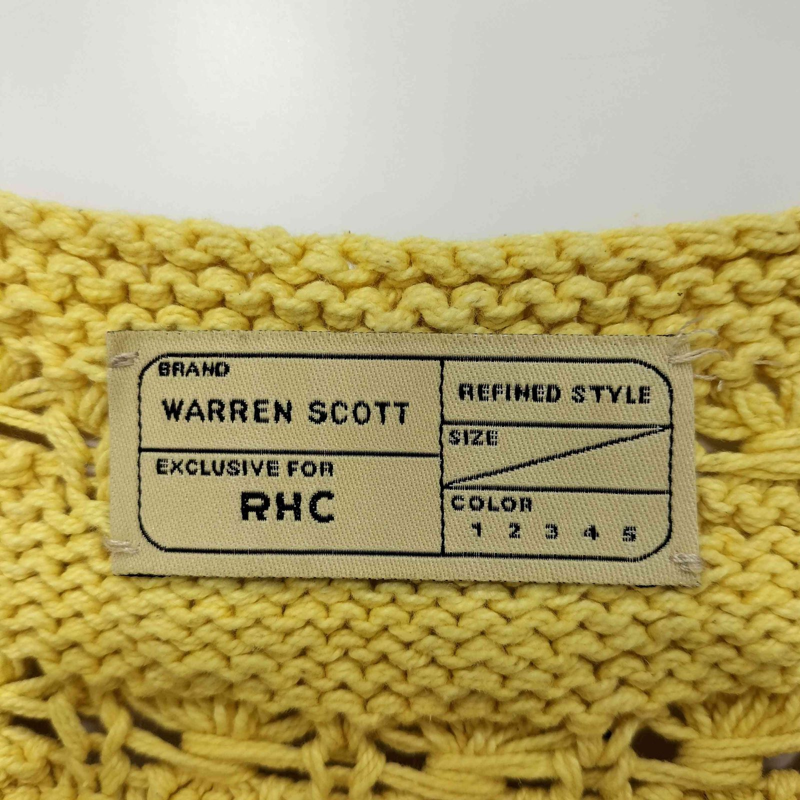 RHC ロンハーマン　WARREN SCOTT ボーダーニット RHC ロンハーマン WARREN SCOTT ボーダーニット - メルカリ