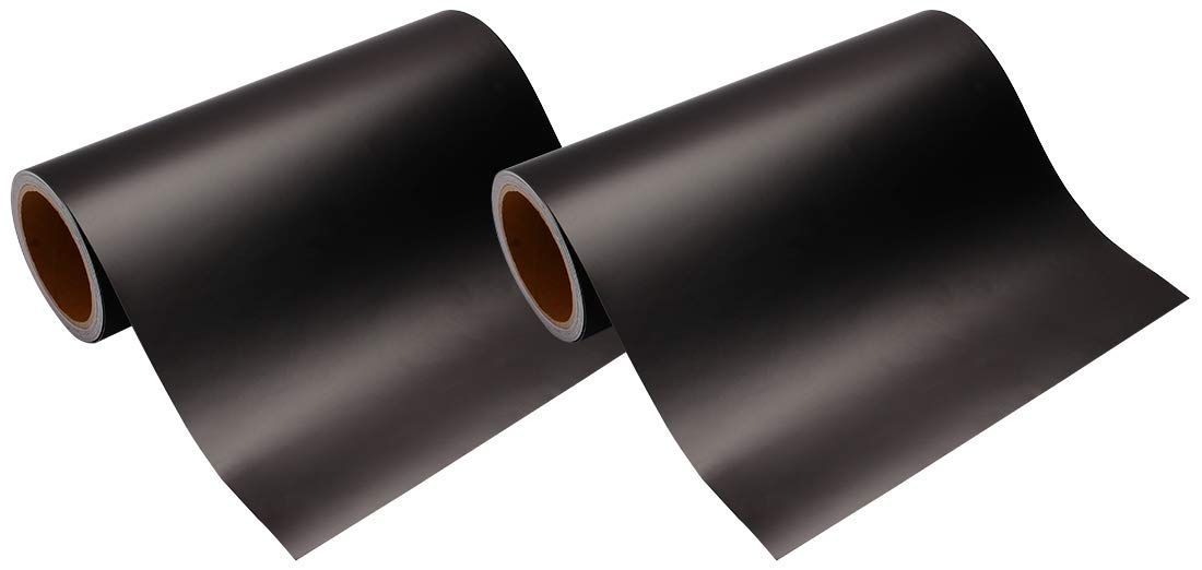Size 2本 mita カッティング用シート 300mm×10m 黒 マットブラック 2本セット 屋外耐候4年 再剥離 ステッカーシート