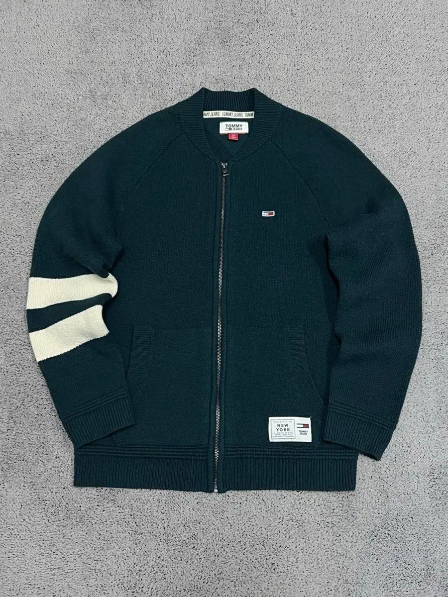 TOMMY JEANS(トミー ジーンズ ) ニット セーター ジップアップ