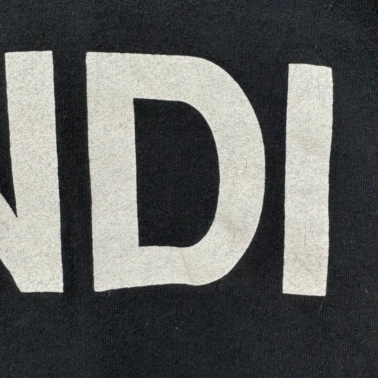 80s～90s vintage XL FENDI Logo Print FENDI IN THE USA BY