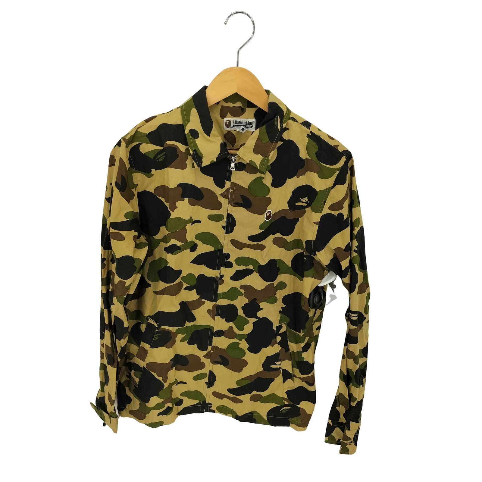 アベイシングエイプ A BATHING APE カモ柄 ジップアップジャケット メンズ JPN：S 