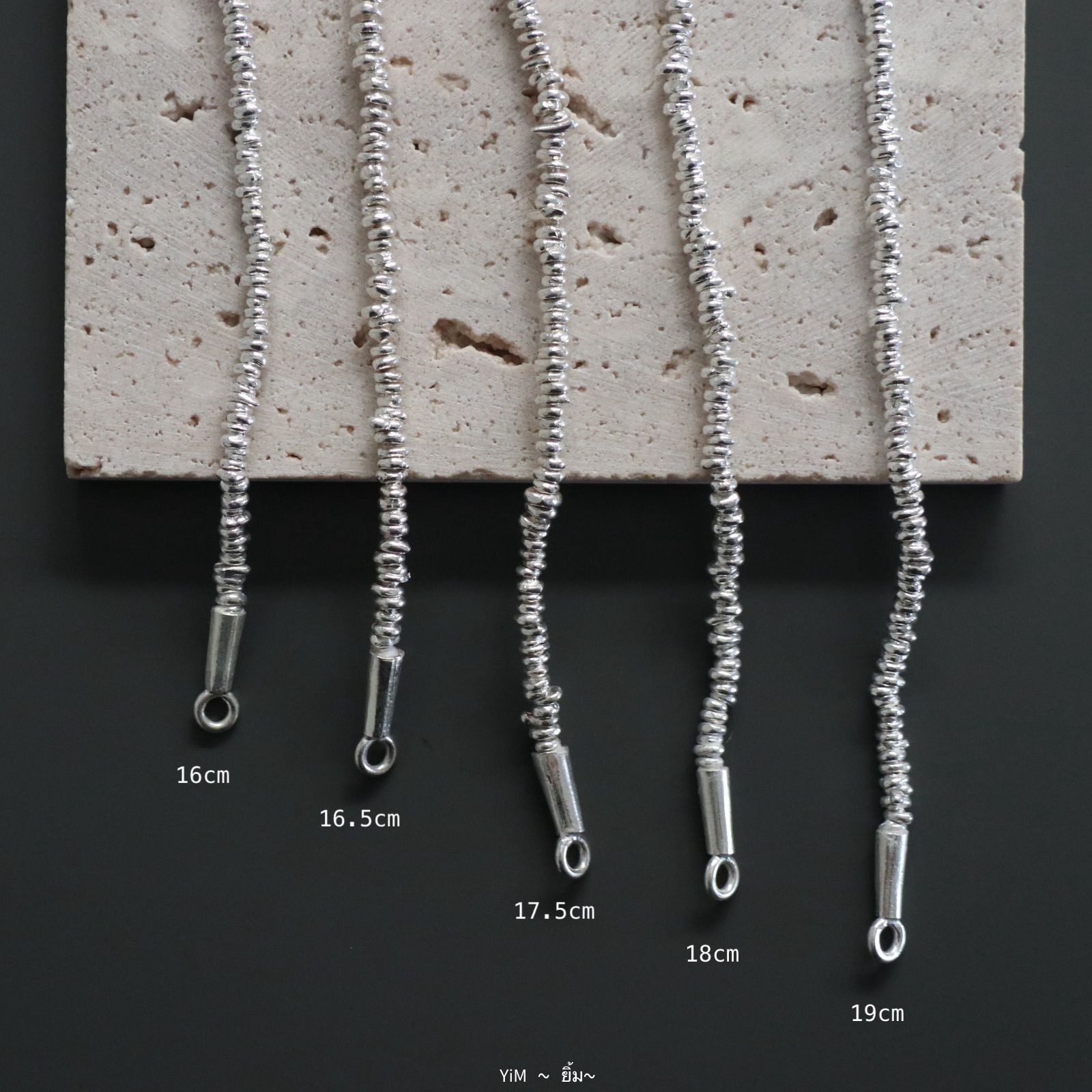 25A-BL401｜Karen Silver Beads Bracelet 【 16cm 】 カレン シルバー