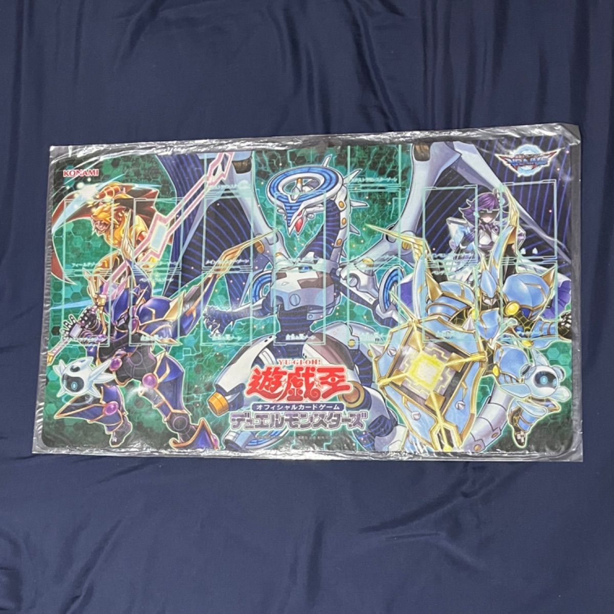 遊戯王　ファイアウォールドラゴン　プレイマット 遊戯王 ファイアウォールドラゴン・ダークフルード プレイマット