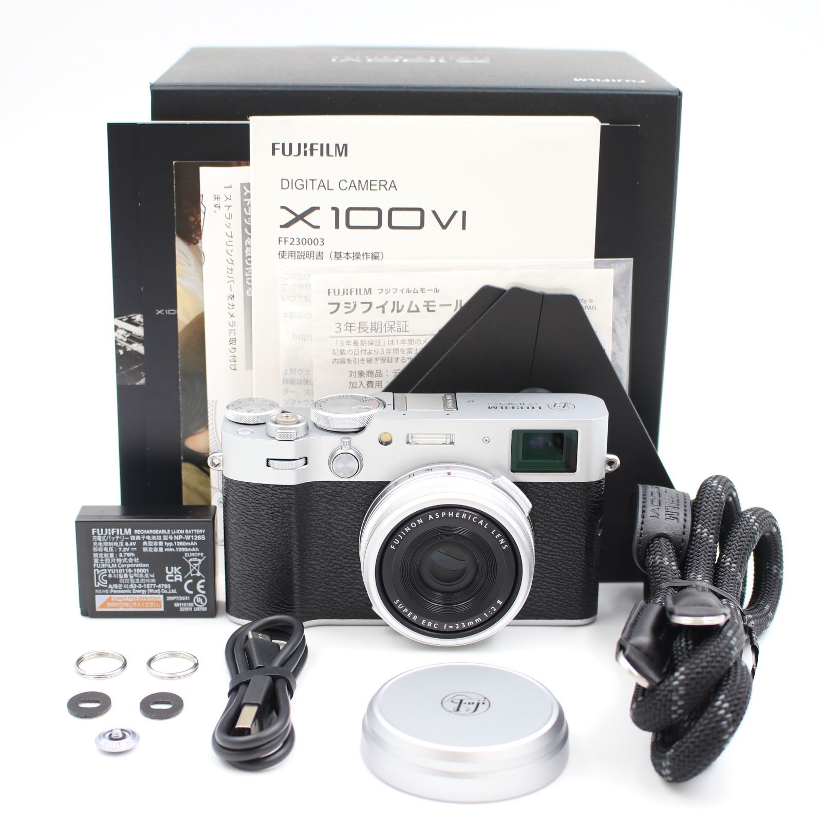 □シャッター数2600枚！新品同様□ FUJIFILM X100VI 90周年