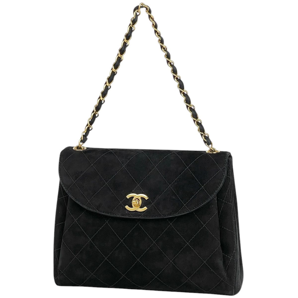 シャネル CHANEL ココマーク チェーン ハンドバッグ マトラッセ