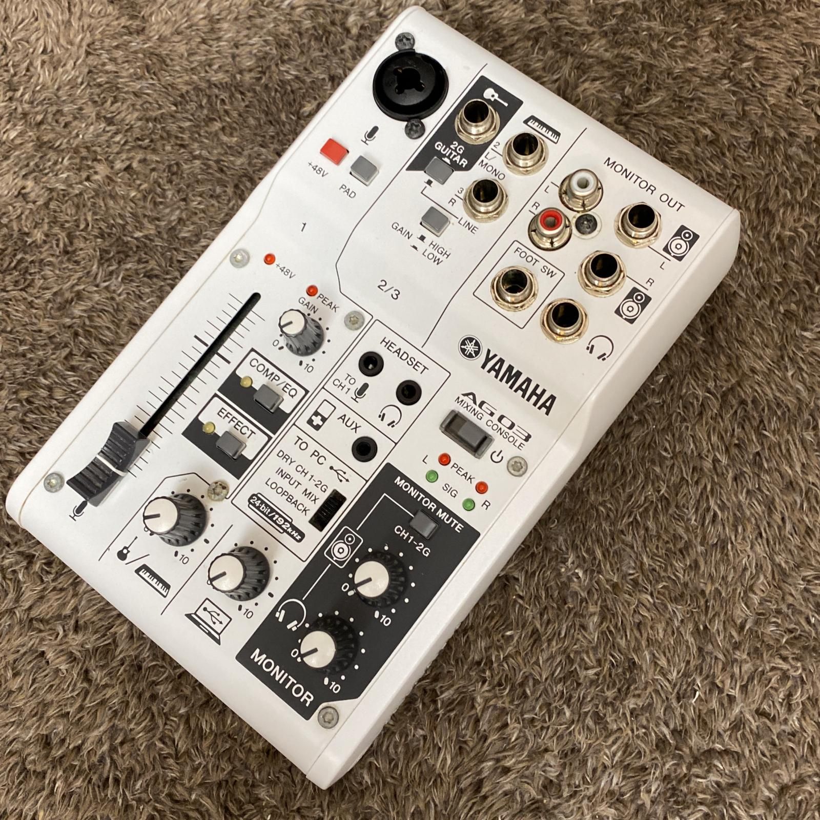尾張小牧店 楽器 YAMAHA | ヤマハ DTM DAW 音響機器 AG03 477