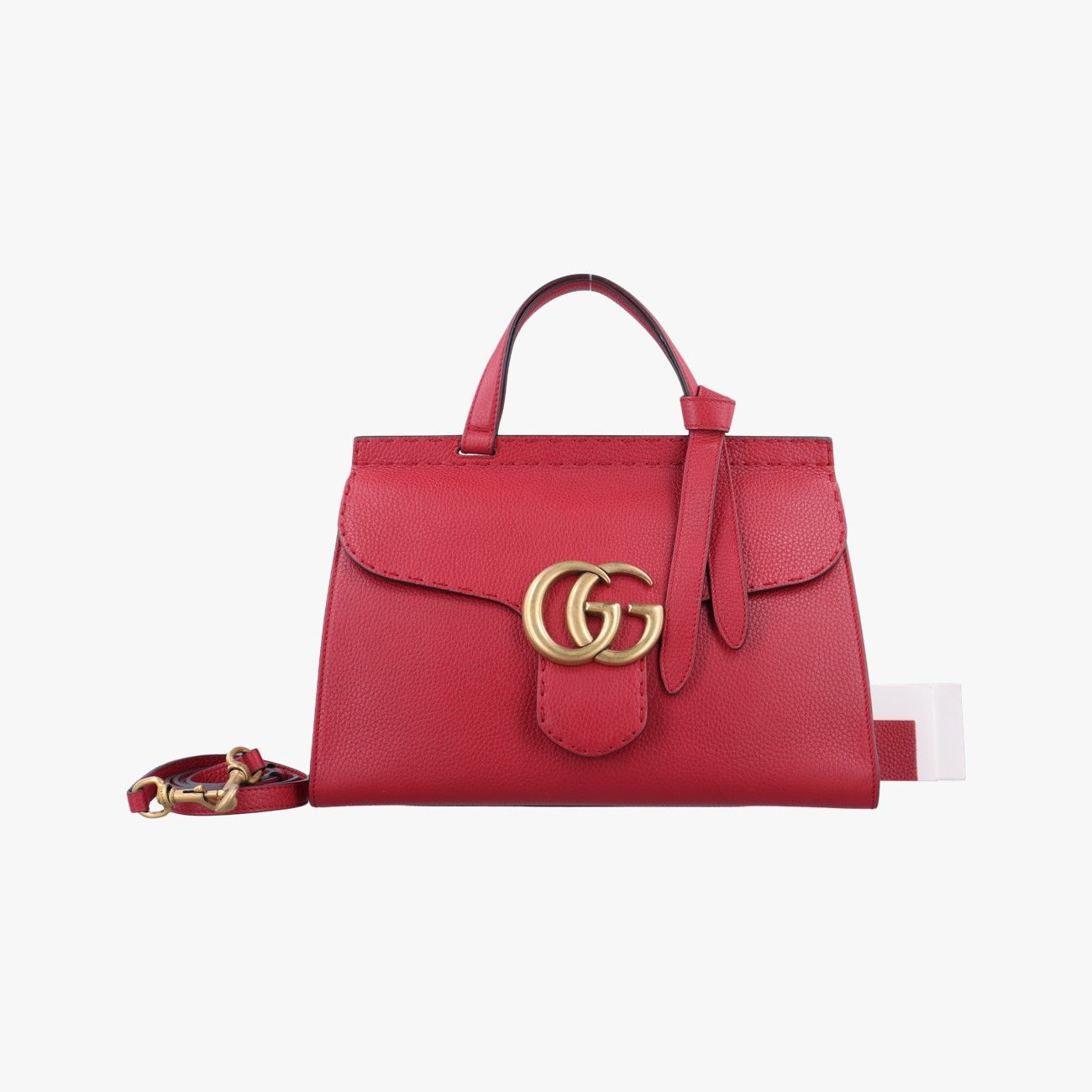 グッチGucciGGマーモント レッド レザー 421890 C020125165
