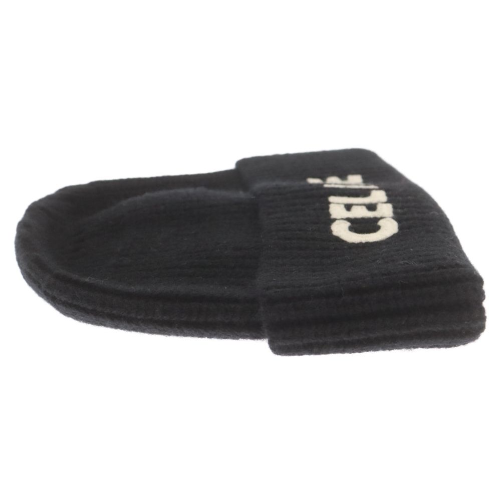 CELINE (セリーヌ) 21AW EMBROIDERED KNIT WOOL BEANIE エンブロイ