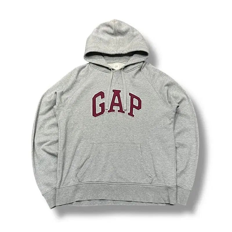 GAP(ギャップ) 刺繡 ビッグロゴ フード付きTシャツ