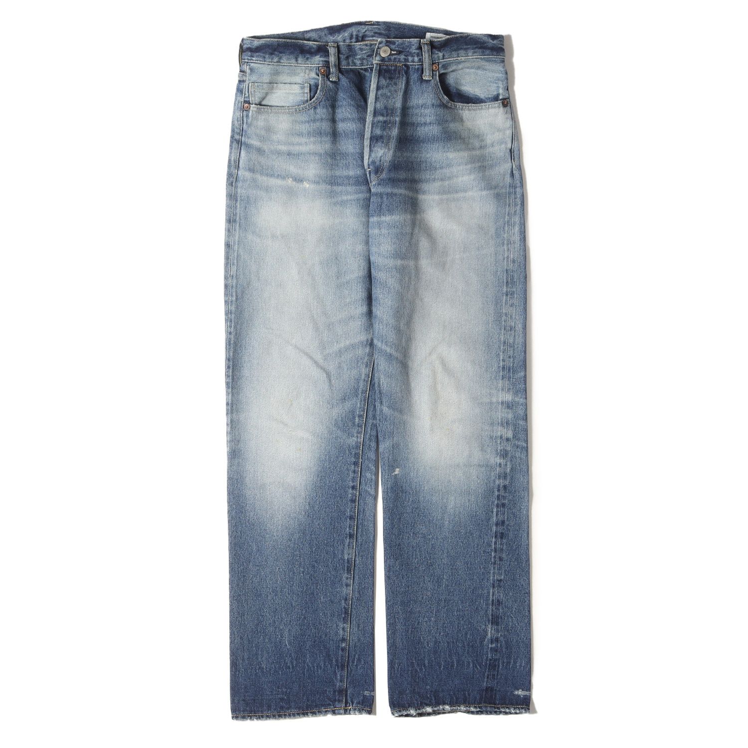 24SS RON HERMAN ロンハーマン　ワイドデニム 31 Ron Herman ロンハーマン パンツ サイズ:31 24SS エージング加工