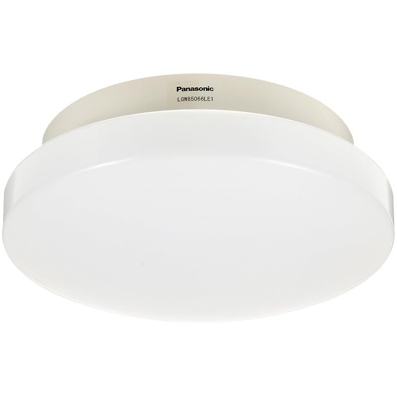 パナソニック LEDシーリングライト 浴室灯 防湿 防雨型 壁面設置可 昼白色 LGW85066LE1 1