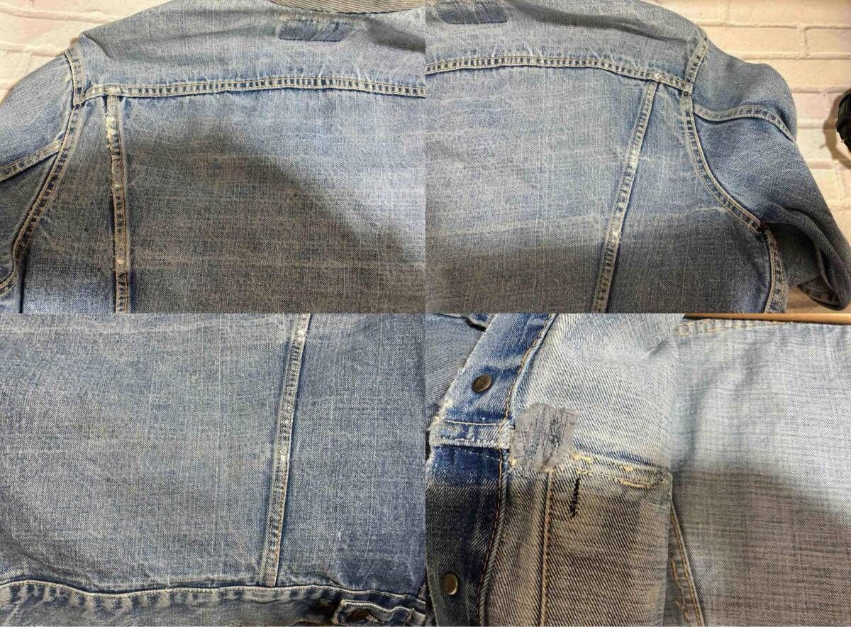 60s Levis 3rd 557XX BIG Ｅ 均等V 70505 ビッグ LEVI'S / リーバイス / 557XX / 3rd / 60s / ビッグE / BIGE / 両面