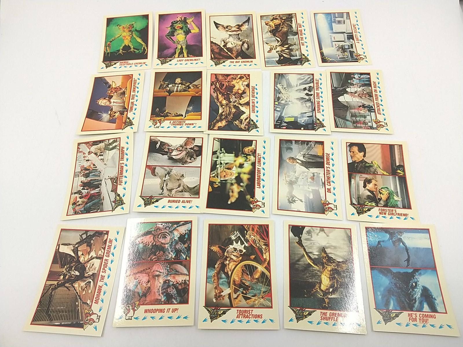 GREMLiNS 2: The New Batch COMPLETE COLLECTORS' EDITION Topps