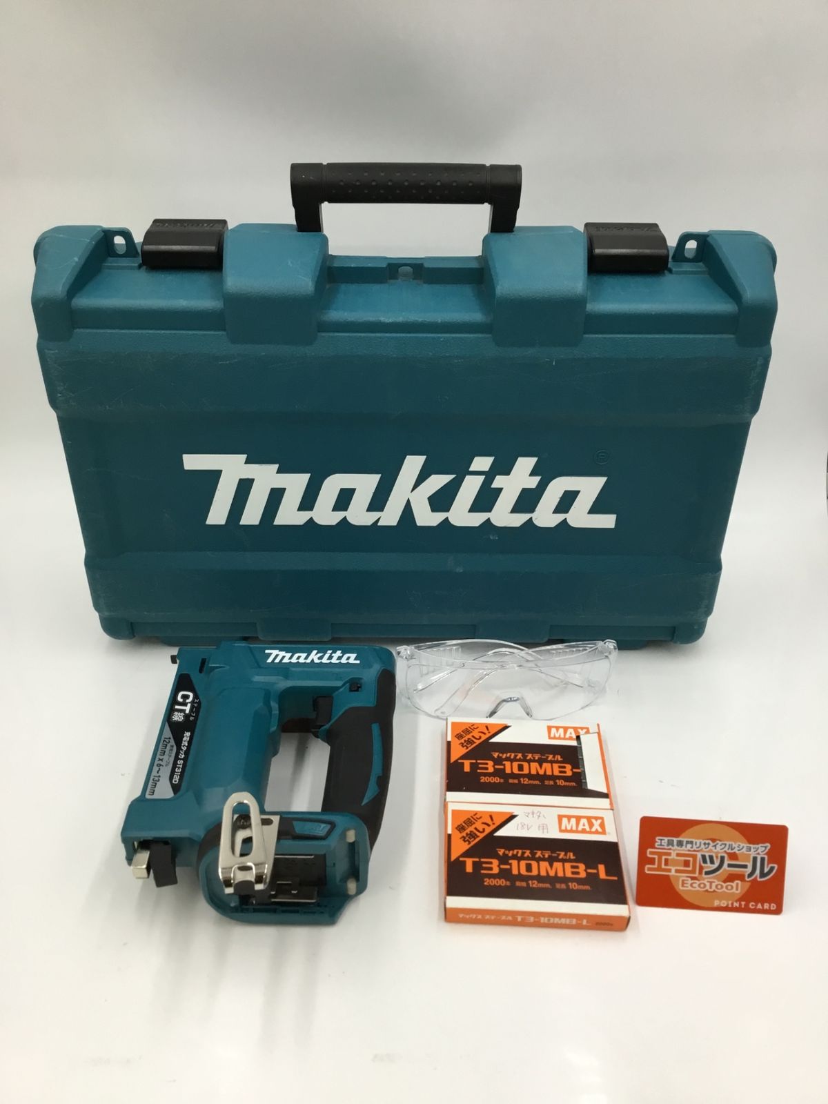 【領収書発行可】Makita/マキタ 18v充電式タッカ ST312DZK 本体・ケースのみ [ITV4F6B5IMAG][エコツール半田店]