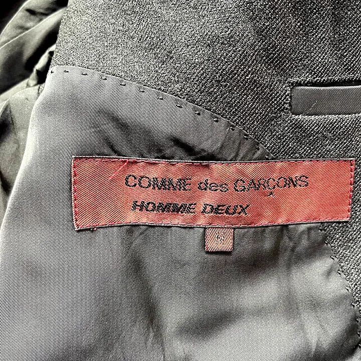 【90s】COMME des GARCONS HOMME DEUX コムデギャルソンオムドゥ テーラードジャケット ウール AD1996