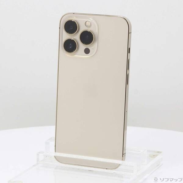 〔中古品〕 iPhone13 Pro 128GB ゴールド MLUH3J／A SIMフリー【295】
