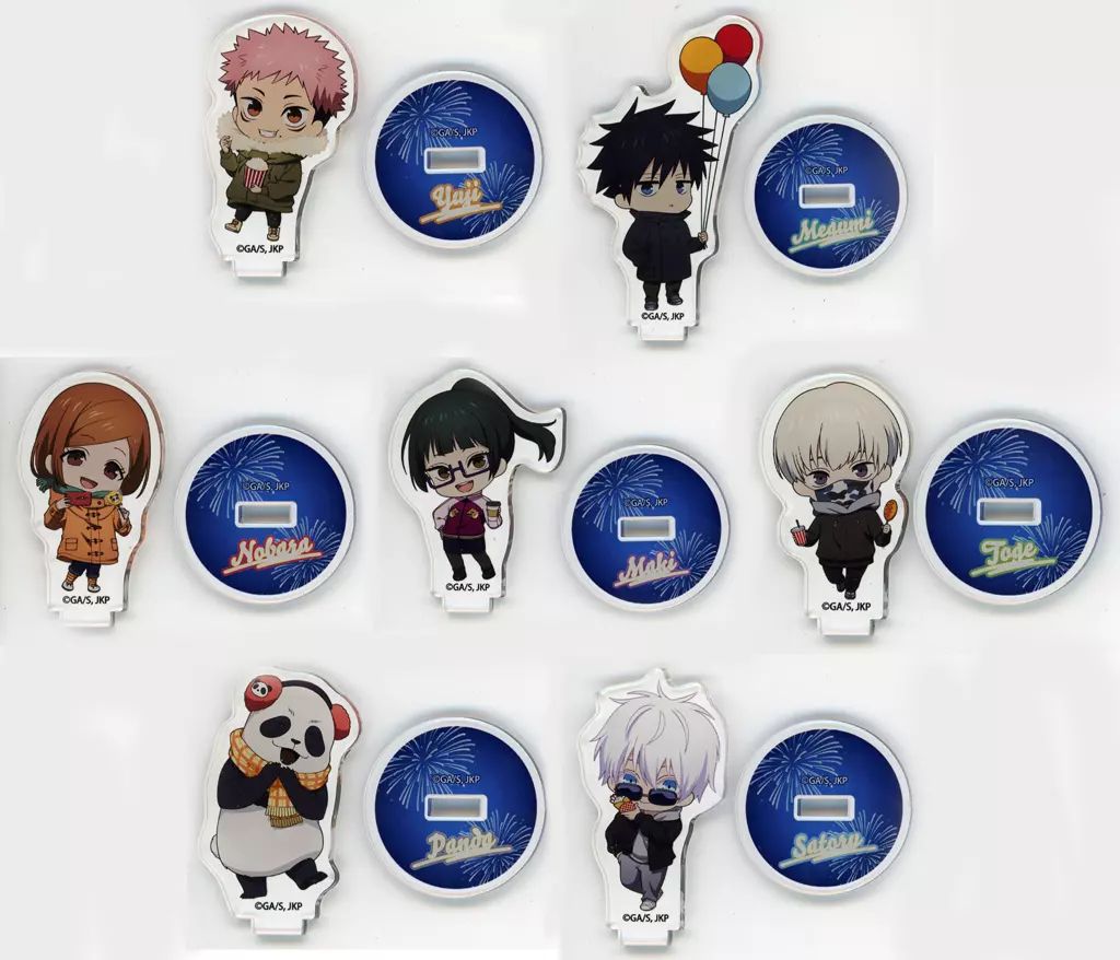 呪術廻戦　五条悟　コスモワールドコラボグッズ7点セット 呪術廻戦 五条悟 コスモワールドコラボグッズ7点セット 再販】呪術廻戦