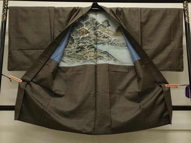 平和屋着物●男性 本場大島紬