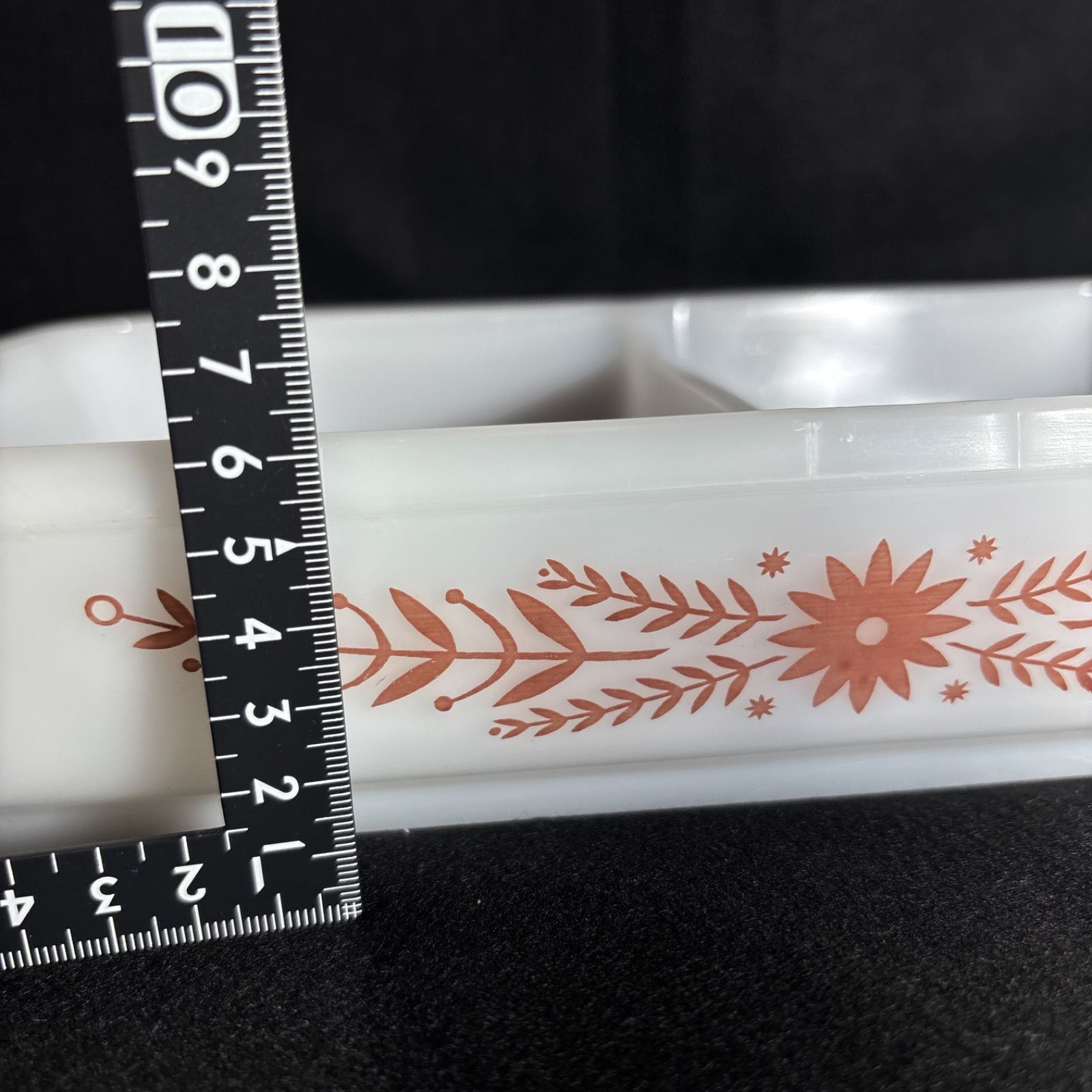 グラスベイク Glasbake ミルクガラス ベーキングディッシュ ディバイ 