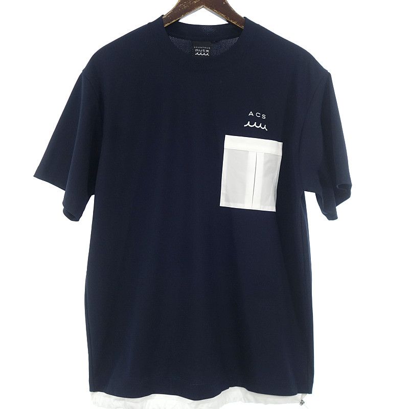 ムータ/MUTA ゴルフ ACANTHUS Mesh Tee メッシュ モック ネック